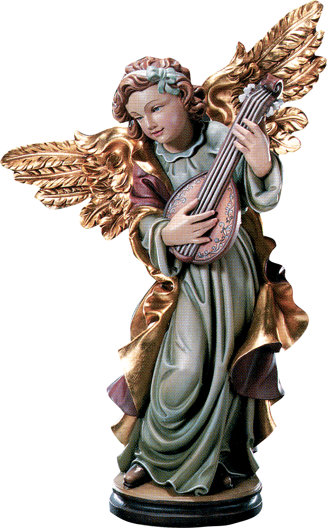 Angel with mandolin